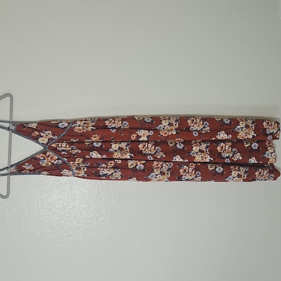 Xhilaration Brown and Black Patterned Dress - Picture 3 of 8